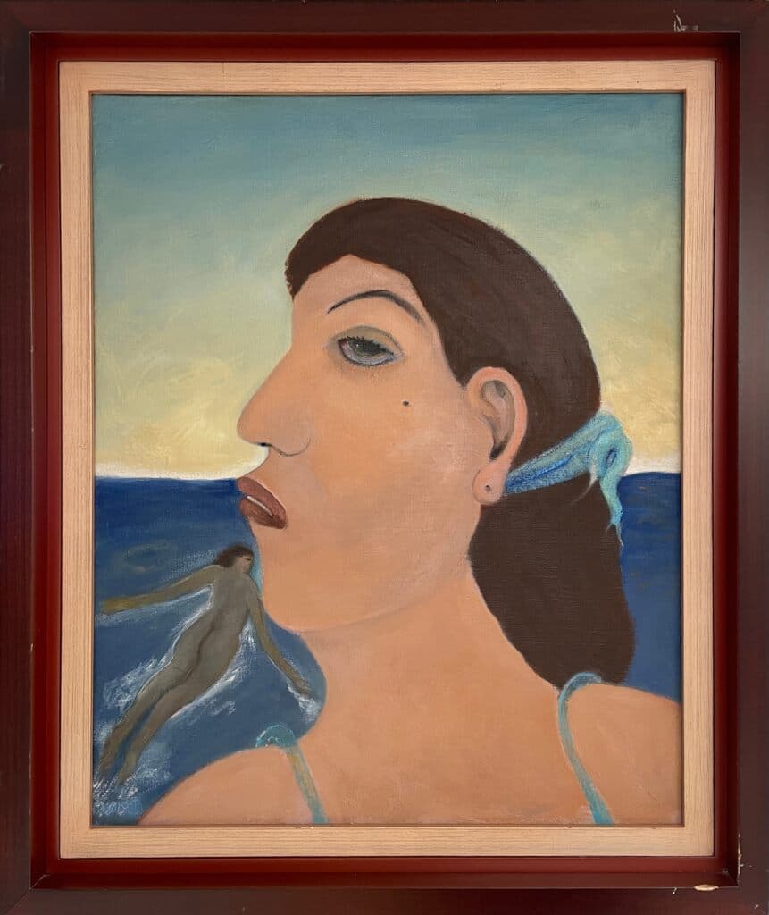 Alicia de Luis Valsoto - Oil on canvas, 2002