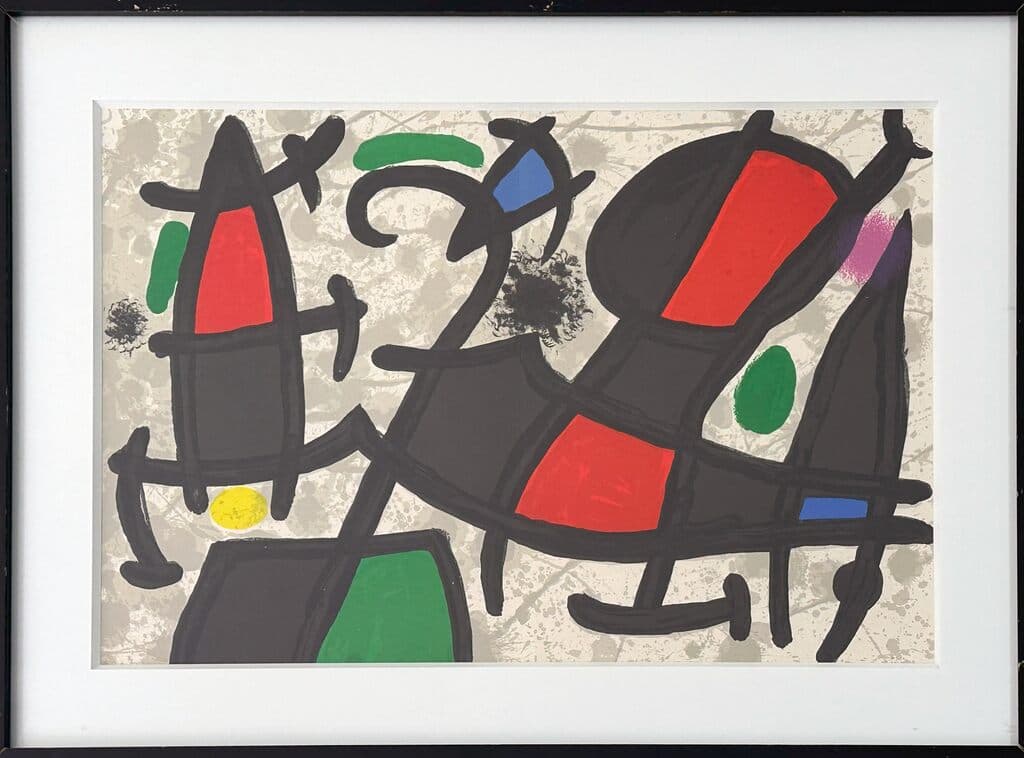 Sin título de Joan Miró - Litograph, 1980´s