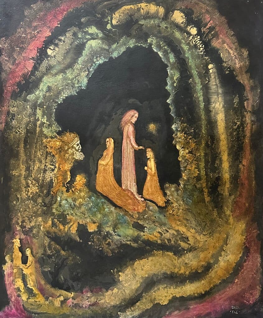 Sin título de Sofía Bassi - Oil on board, 1969