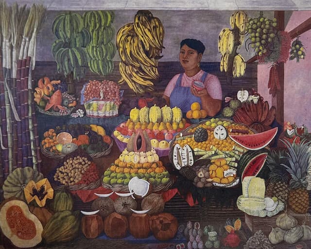Vendedora de Frutas de Olga Costa