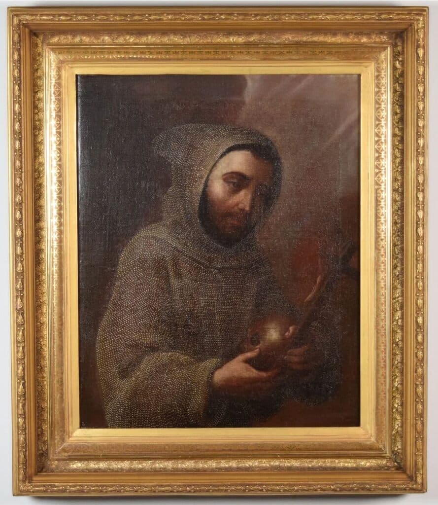 San Francisco de José de Páez - Oil on canvas, 18th Century