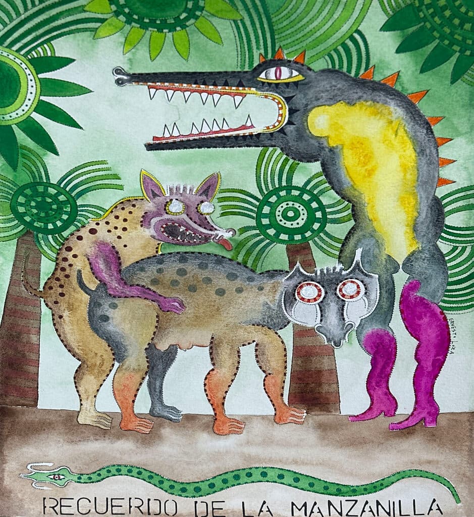 Sin título de Ernesto Loza - Mixed Media on paper, 2020s