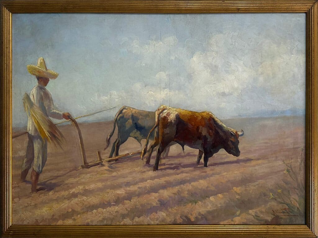 Arriero de José Vizcarra Batrez - Oil on canvas, 1900s