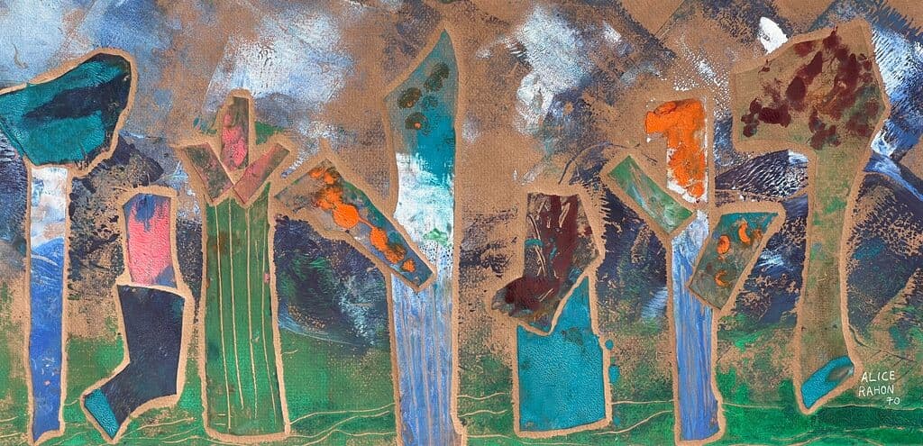 Sin título de Alice Rahon - Mixed Media, 1970