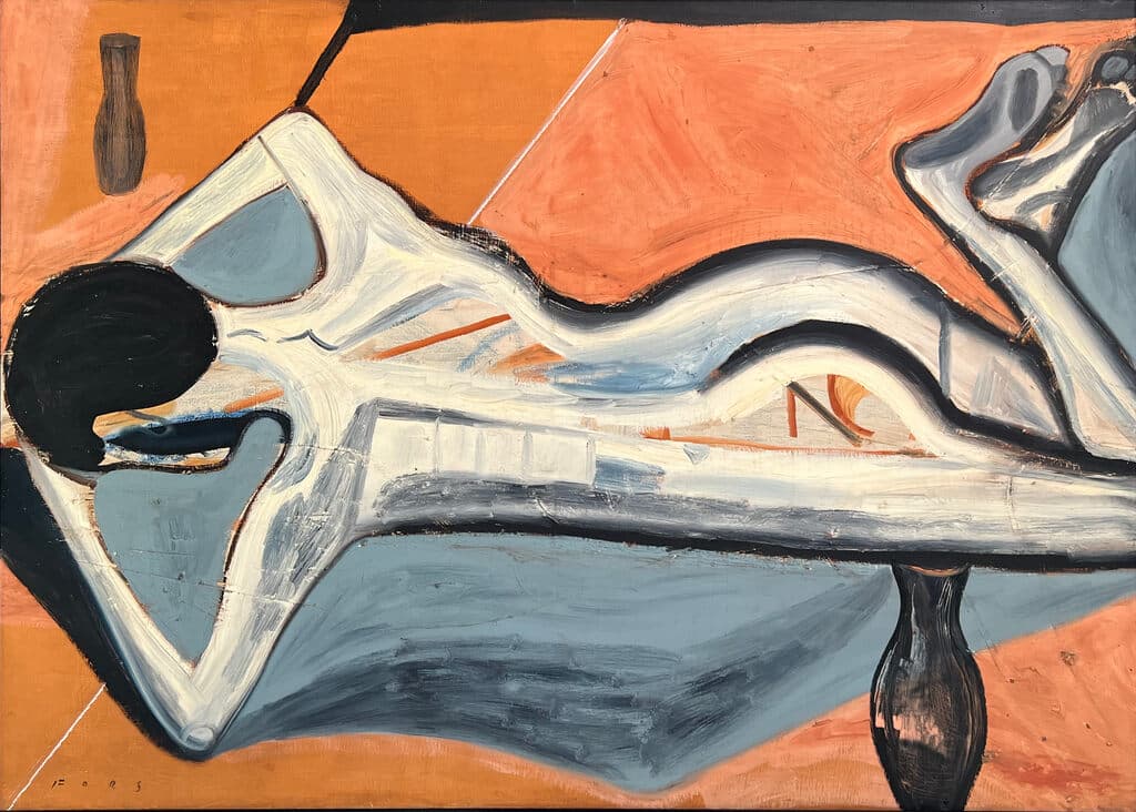Bañista de Jose Fors - Oil on canvas, 2000-2010