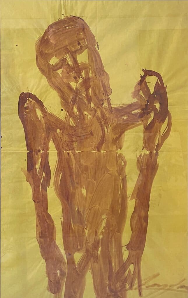 Cristo de Jesus "Chucho" Reyes Ferreira - Tempera on paper, 1960s-1970s