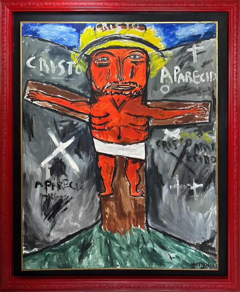 Cristo de Víctor Hugo Pérez - Oil on canvas, 1990s-2000s