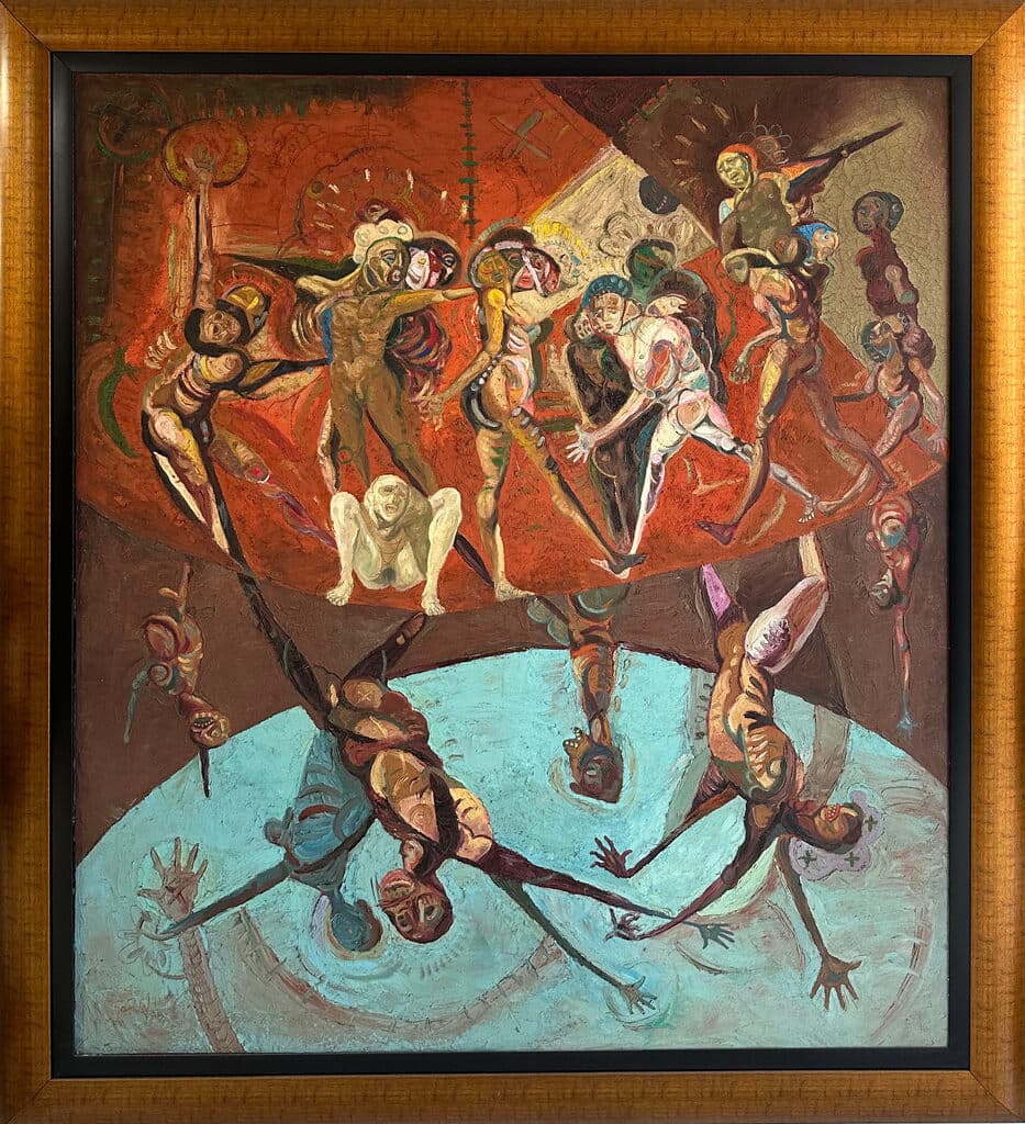 Sin título de Sergio Garval - Oil on canvas, 1990s