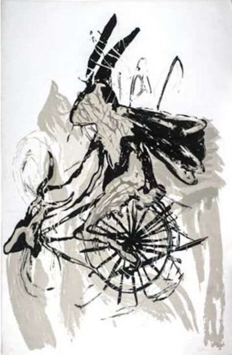 Sin título de Guillermo Olguin - Silkscreen