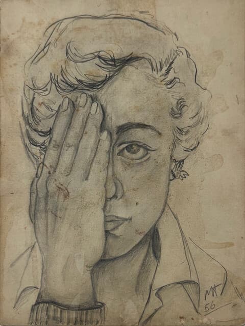 Auto Retrato de María Teresa Vieyra