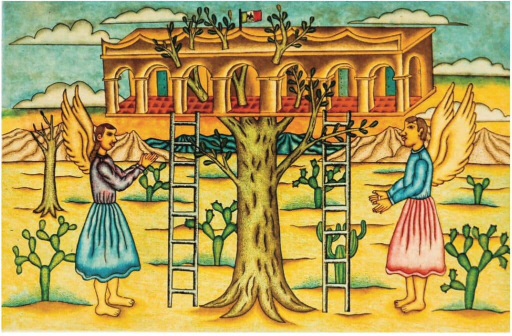 Viva el Arbol de Felipe Morales - Engraving, 1995