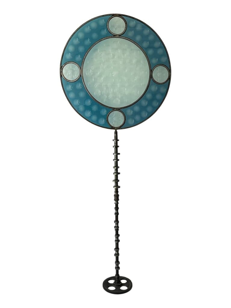 Magiscopio de Feliciano Bejar - Glass and steel, 1989