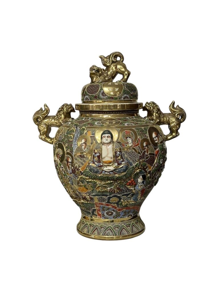 Satsuma vase de Unknown Artist - Ceramic, 17th -18th Century