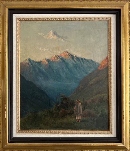 Mexican Landscape de August Lohr