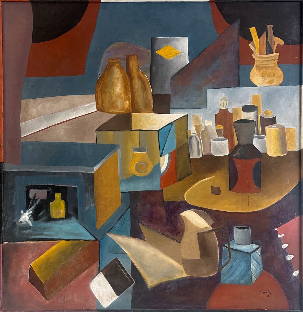 Sin título de Vicente Gandia - Oil on canvas, 1968
