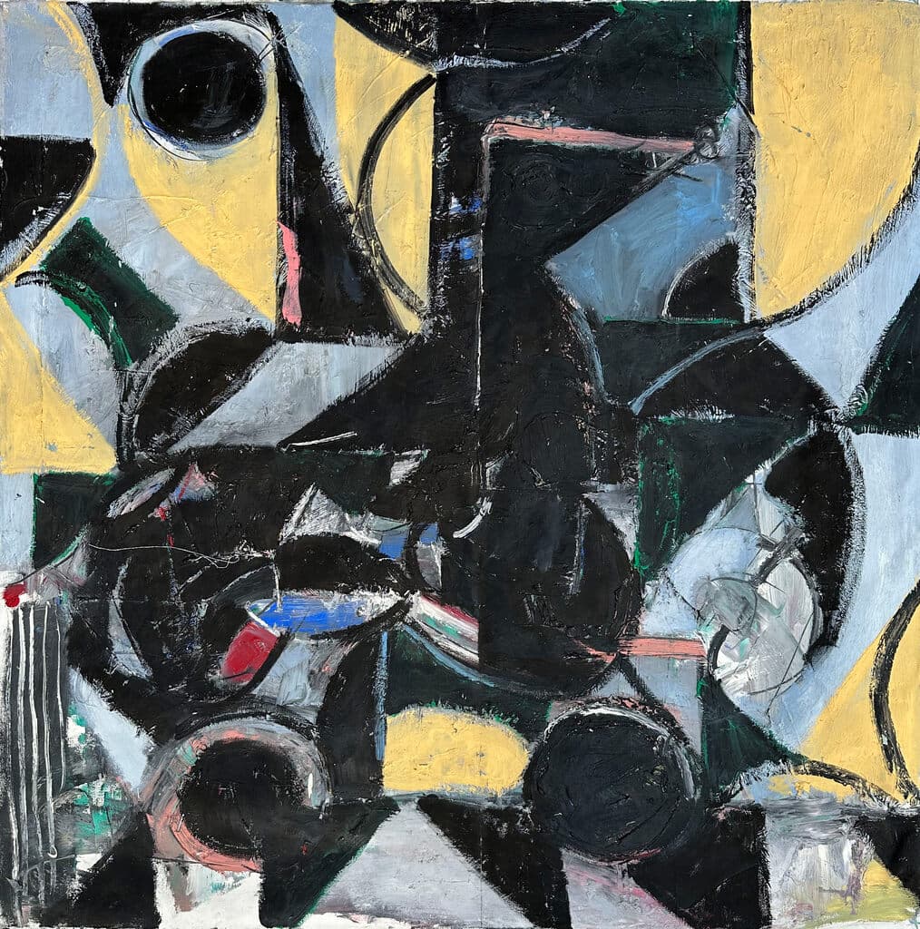 Troy Horse de Dario Sandoval - Oil on canvas, Mixed media, 2021