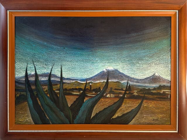 Paisaje Atardeciendo de Dr. Atl