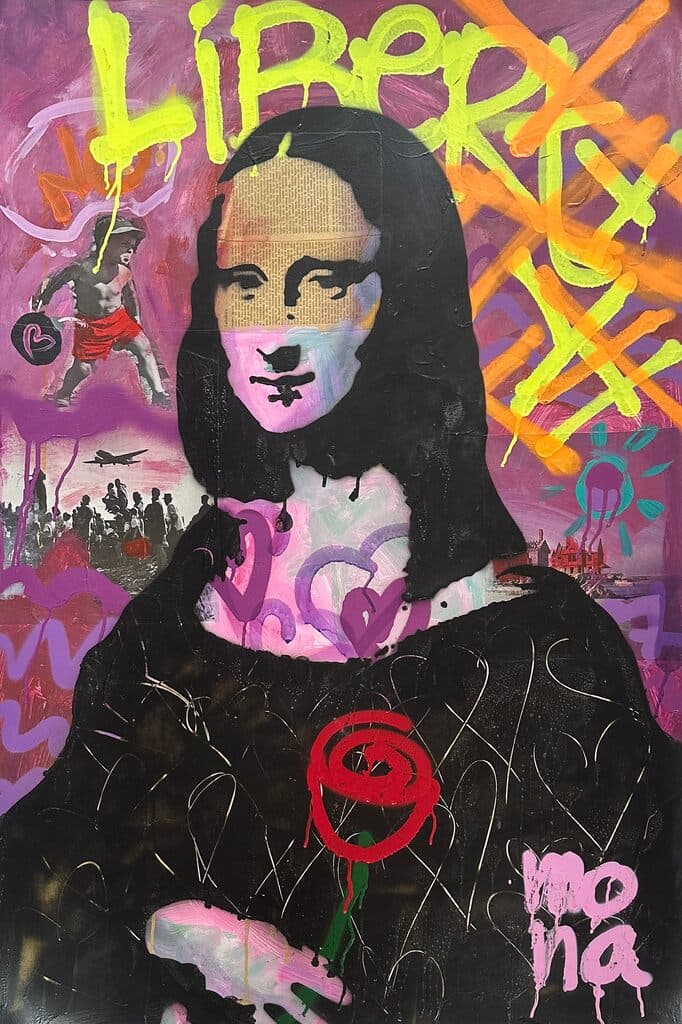 Sin título de Carlos Vega "Bava" - Mixed media, 2024