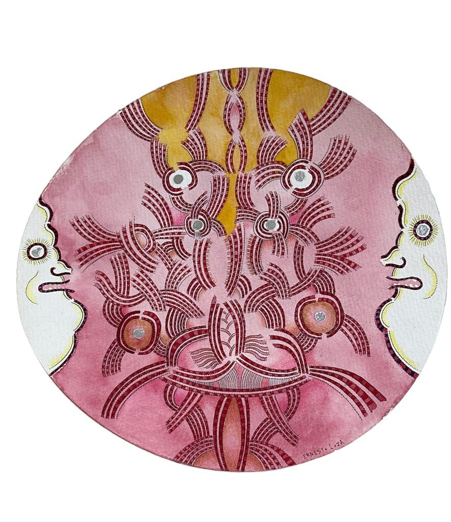 Sin título de Ernesto Loza - Mixed Media on paper, 2020s