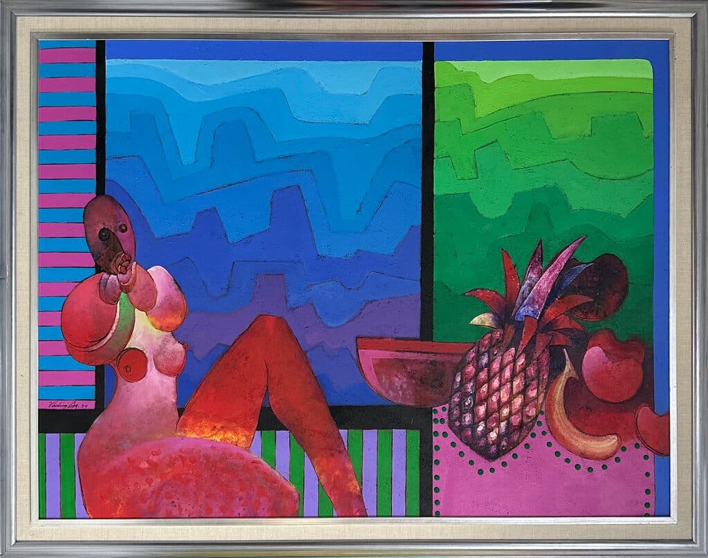 Reposo de Vladimir Cora - Acrylic on canvas, 1994