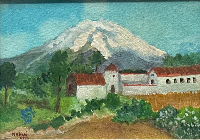 View of Popocatepetl de Nahui Olin