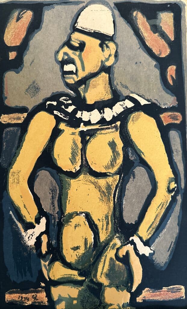 Sin título de Georges Rouault - Aquatint, Etching, 1934