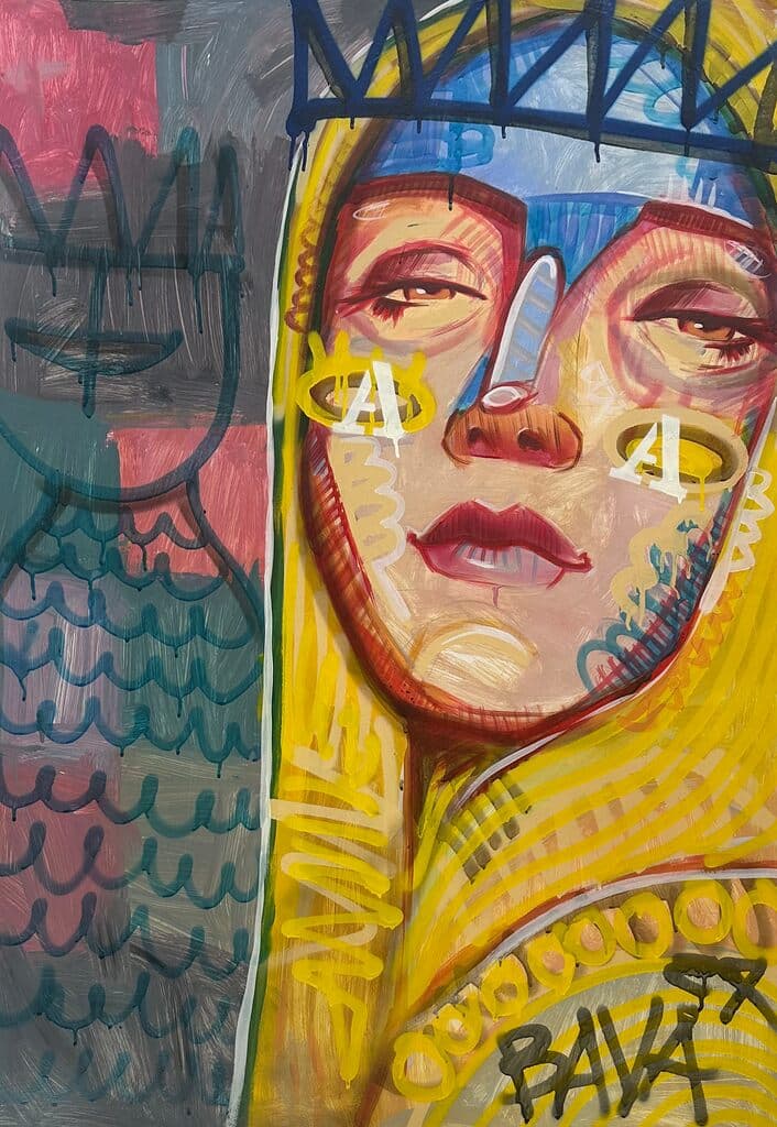 Sin título de Carlos Vega "Bava" - Mixed media, 2024