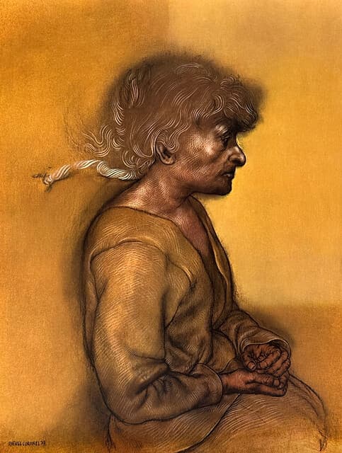 Portrait from Galeria de Arte Misrachi de Rafael Coronel