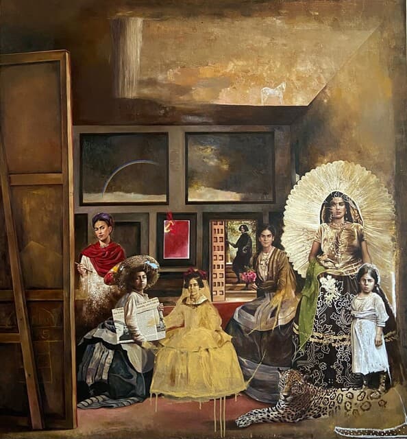 A la Vuelta de Aquel Mundo Vivo (a Diego y Frida) de Waldo Saavedra