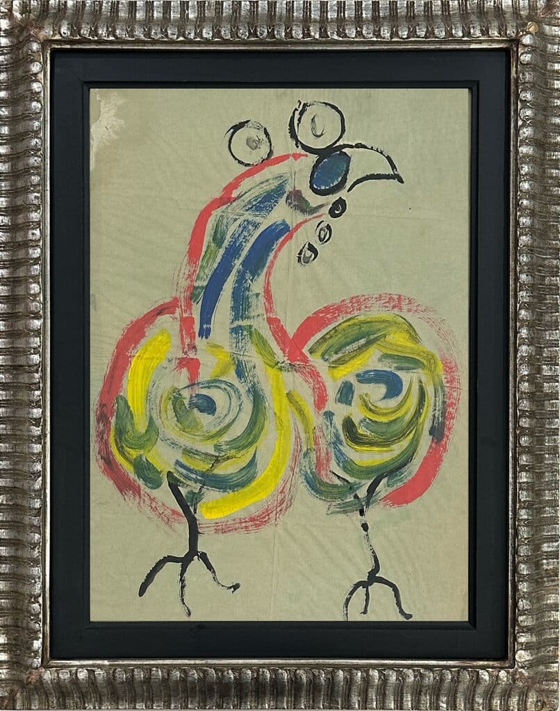 Gallo de Jesus "Chucho" Reyes Ferreira - Tempera on paper, 1960s