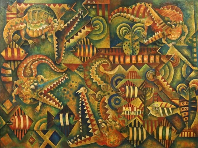Cocodrilos de Tomás Pineda Matus