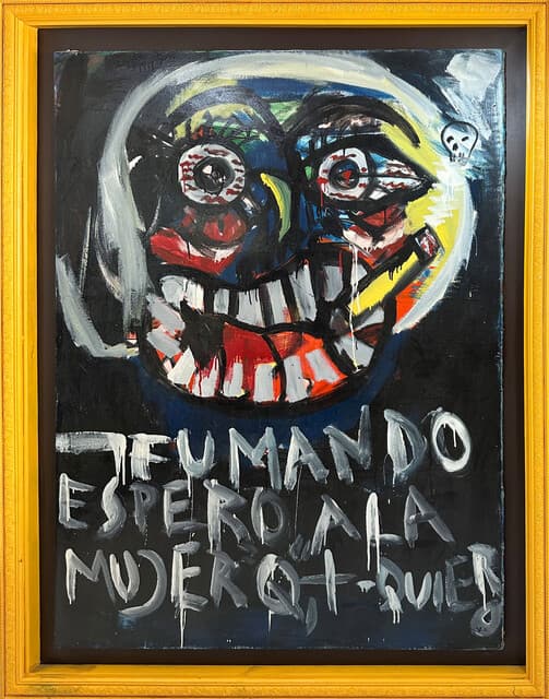 Fumando de Víctor Hugo Pérez