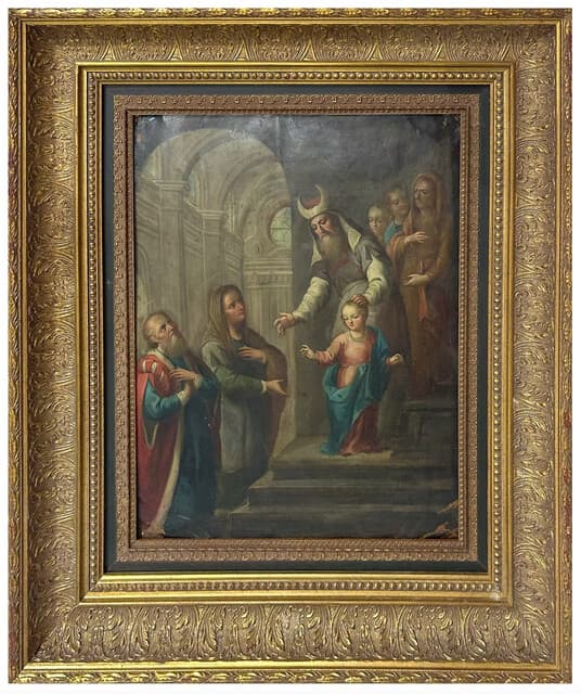 La Presentación de la Virgen de Mexican School