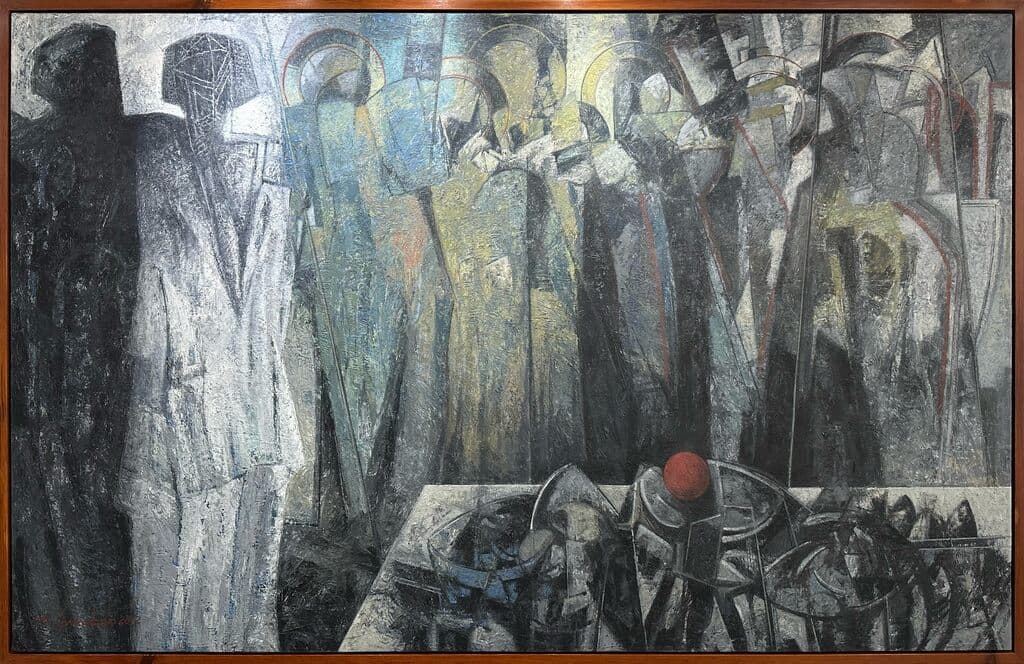 Sin título de Ismael Guardado - Oil on canvas, 2002